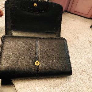 Black coach wallet